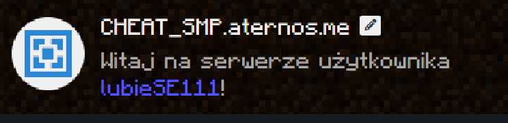 Zrzut ekranu z serwera  CHEAT_SMP.aternos.me #2