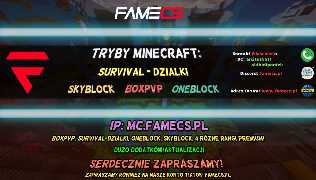 Zrzut ekranu z serwera  mc.famecs.pl #1